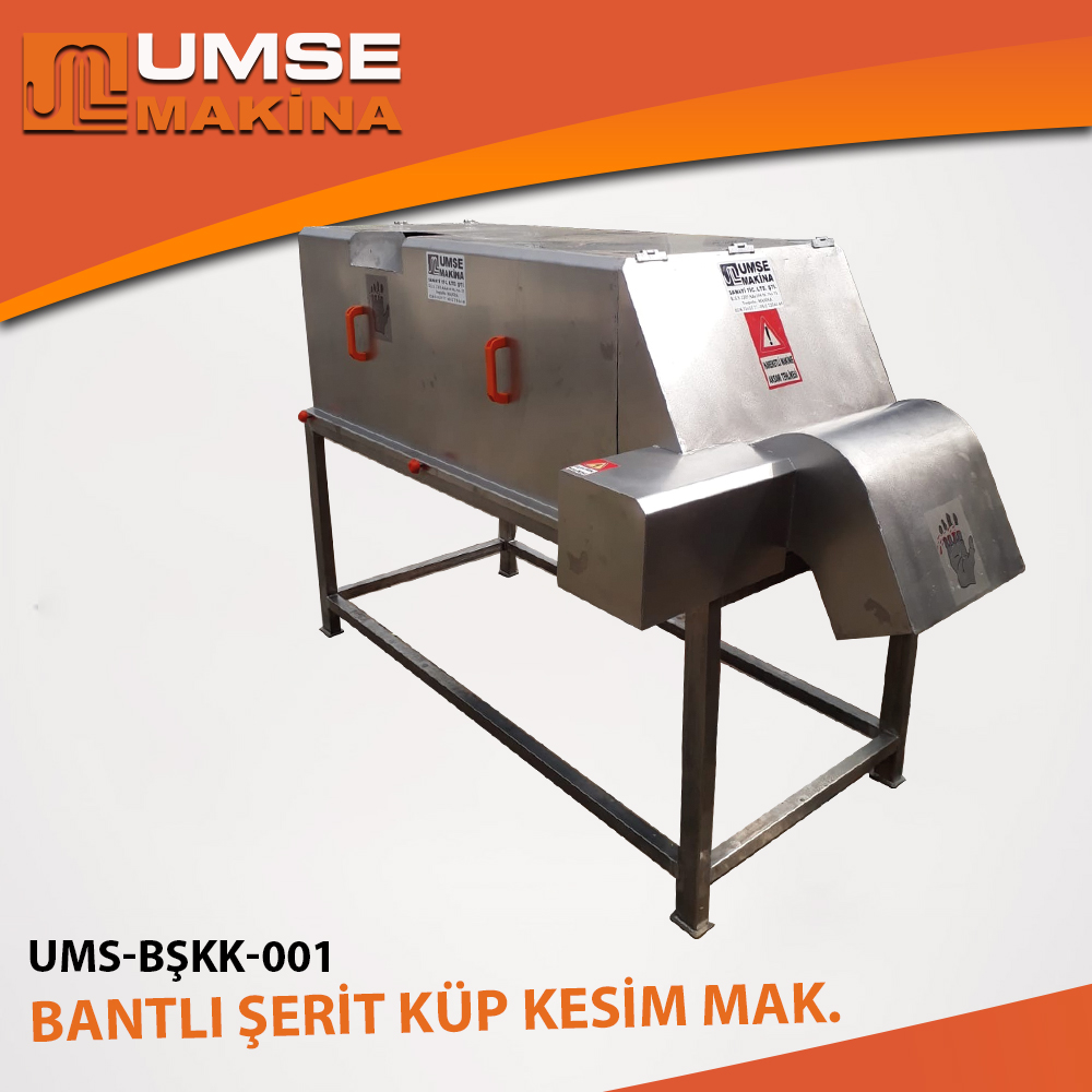 Belt Strip Cube Cutting Machine
