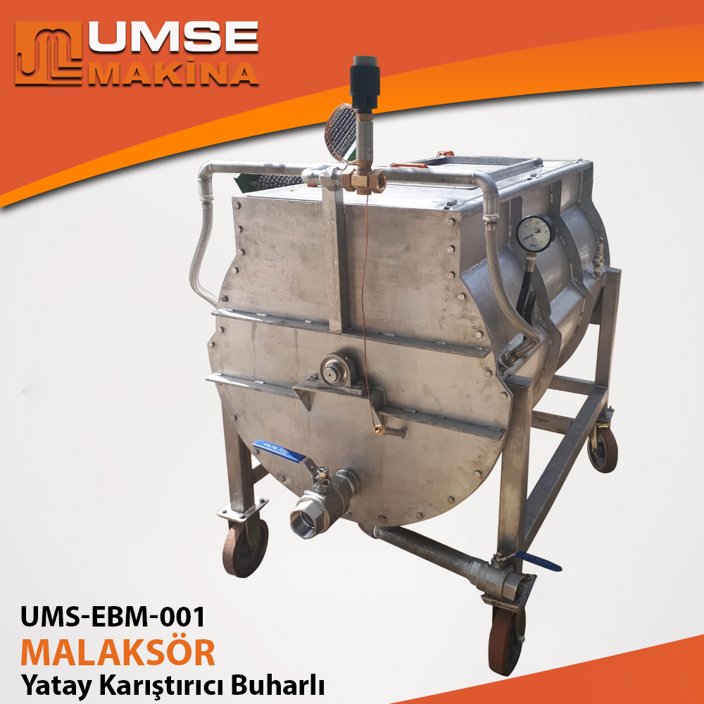 Malaxer (Horizontal Steam Mixer)